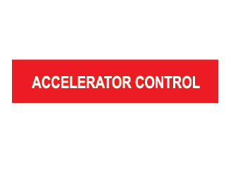 Contrôle de l’accélérateur