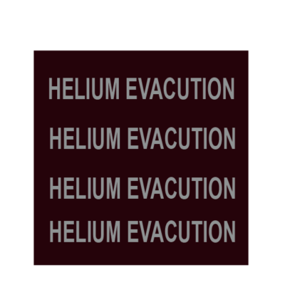 Évacuation d’hélium