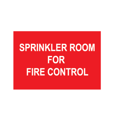 Salle de sprinkers pour le contrôle des incendies