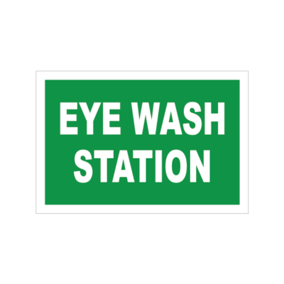 Station de lavage des yeux
