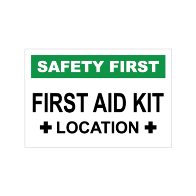 Emplacement de la trousse de premiers secours