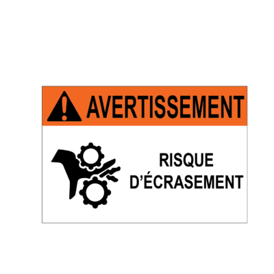 Risque d’écrasement