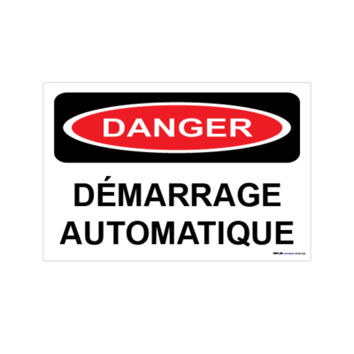 Le danger démarre automatiquement