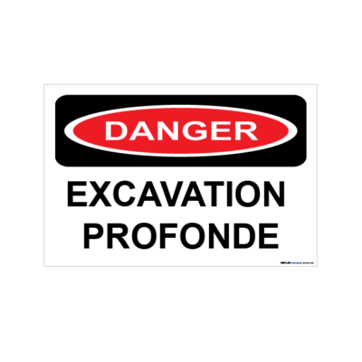 Danger d’excavation profonde